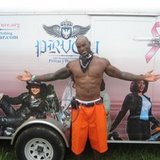 Divas For A Cure & Tyson Beckford at the NATIONAL BIKERS ROUND-UP  30 YEAR CELEBRATION