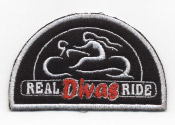 Real Divas Ride - Motorcycle Diva Rider Patch